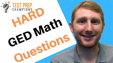 how hard is the math ged test 2014|hardest concepts on ged.